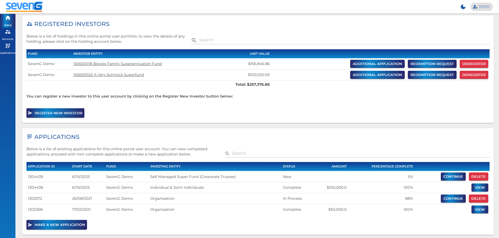 Mobile Portal View